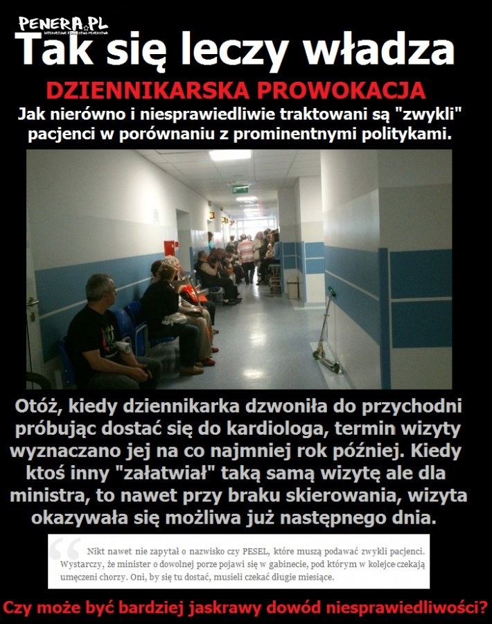 Tak się leczy władza