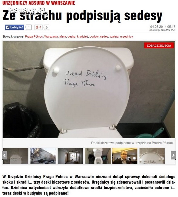 Urzędniczy absurd w Warszawie