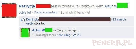 Facebook wspiera abstynencję