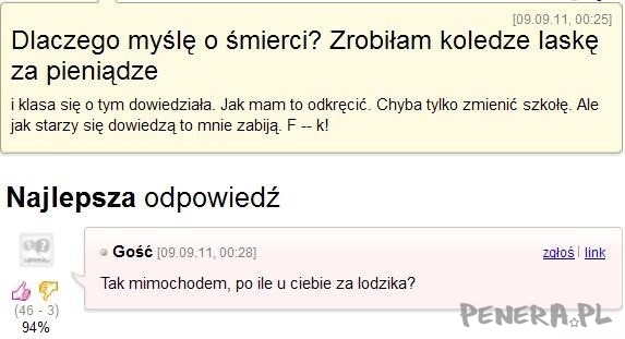 Poniósł ją melanż