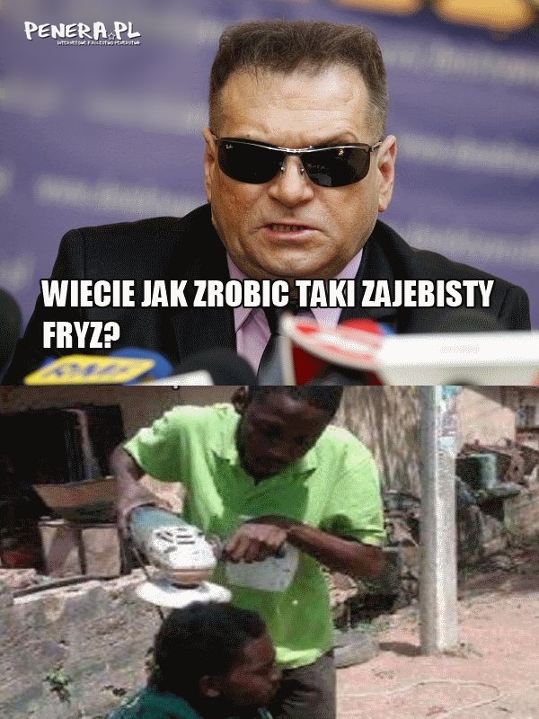 Zastanawiałeś się jak zrobić taki zajebisty fryz?