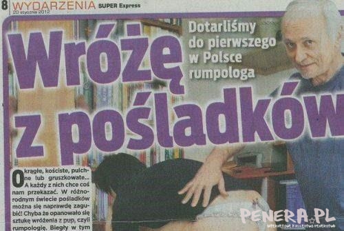 Wróży z pośladków