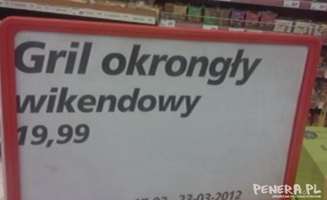 Gril okrongły