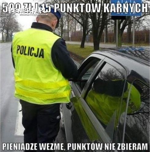 Interes z policją