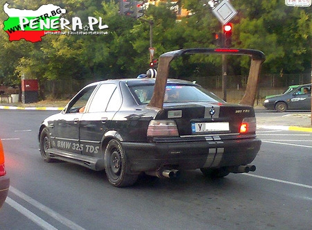 Skrzydło w BMW