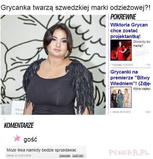 Grycanka twarzą szwedzkiej marki odieżowej