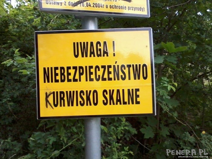 Krwisko skalne - uważajcie pod nogi