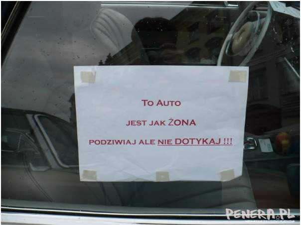 To auto jest jak żona