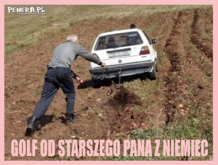 Golf od starszego Pana z Niemiec