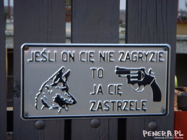 Uwaga zły...