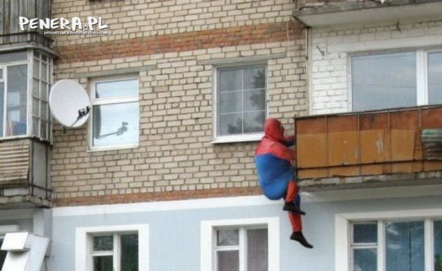 Spiderman wersja FAT