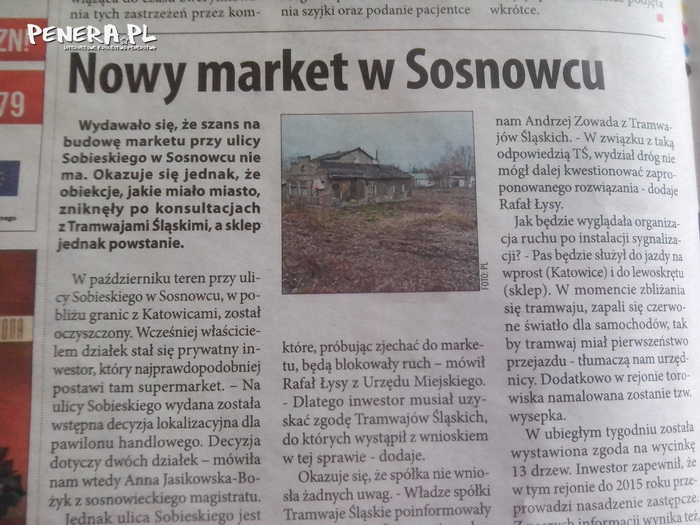 Nowy market w Sosnowcu