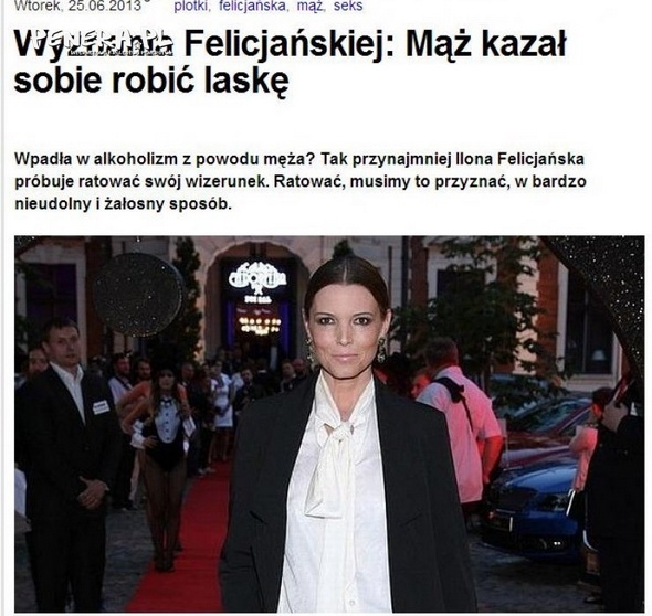 Mąż kazał sobie robić laskę