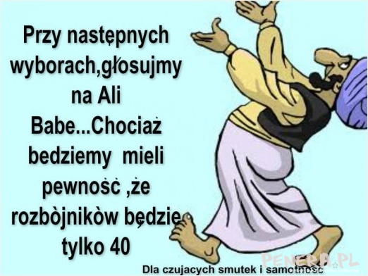 Głosuj na Ali Babe