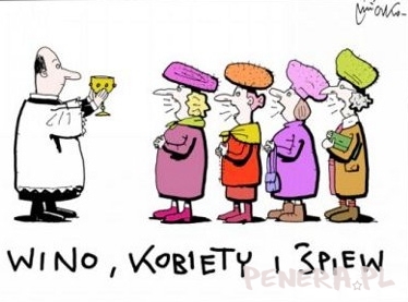 Wino kobiety śpiew