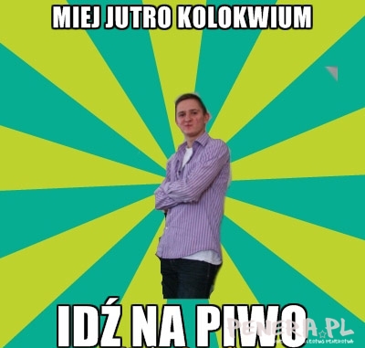 Miej jutro kolokwium