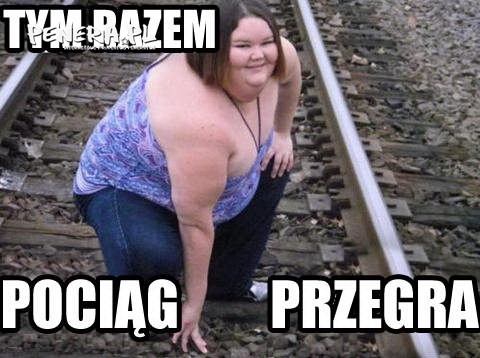 Tym razem pociąg przegra