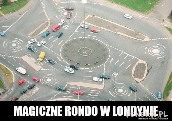 Magiczne rondo w Londynie