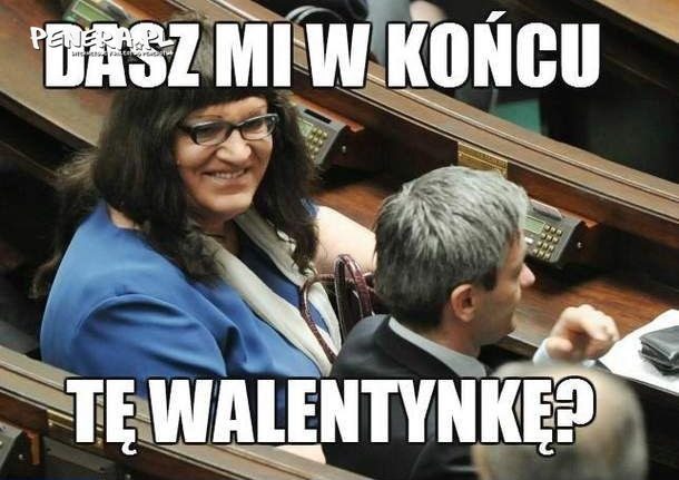 Walentynki w sejmie