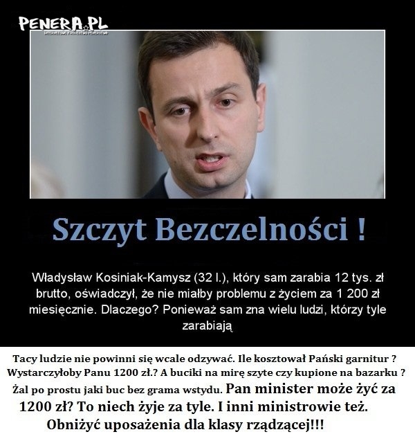 Szczyt bezczelności!