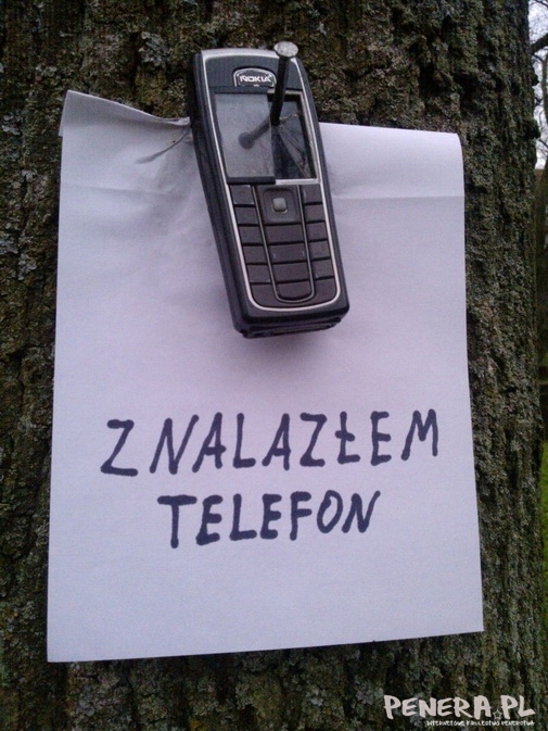 Znalazłem telefon