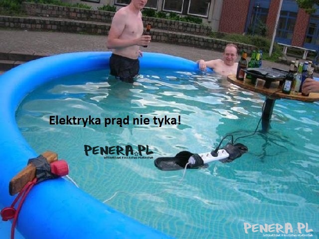 Elektryka prąd nie tyka - elektrycy po pracy