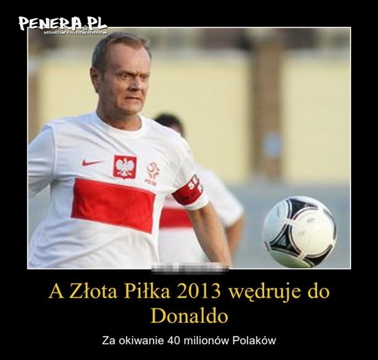 Złota Piłkę powinien dostać Donaldo