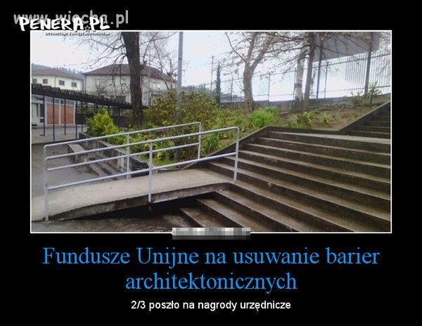 Urzędnicy wiedzą jak usuwać bariery