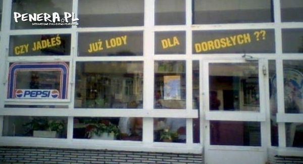 Lody dla dorosłych