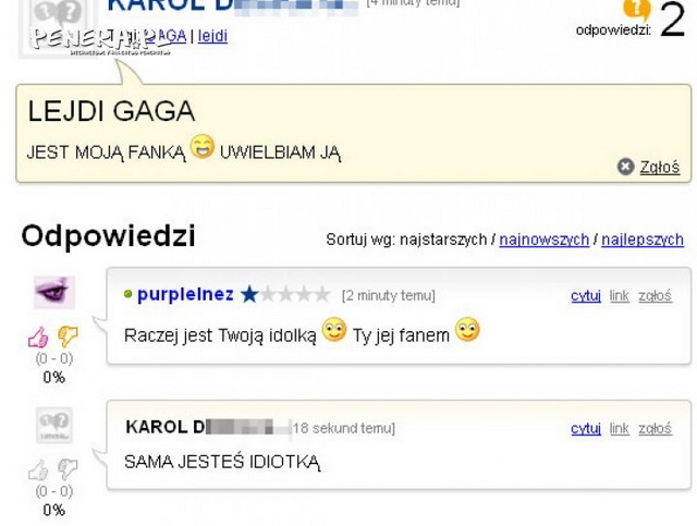 Lady gaga jest jego fanką