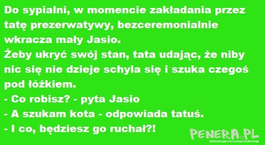 Kawał - Do sypialni w momencie zakładania