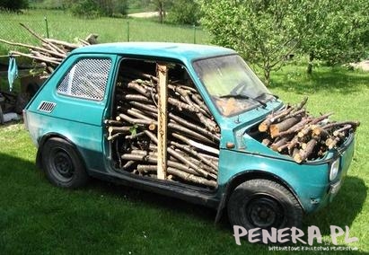 Fiat 126p wersja dla drwali