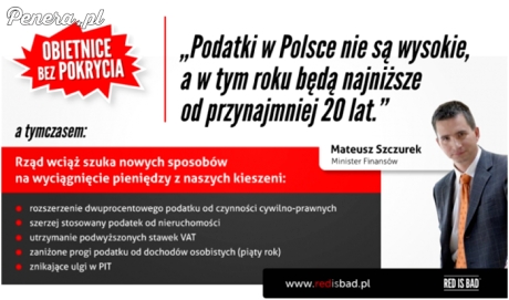 Podatki w Polsce ciągle za małe