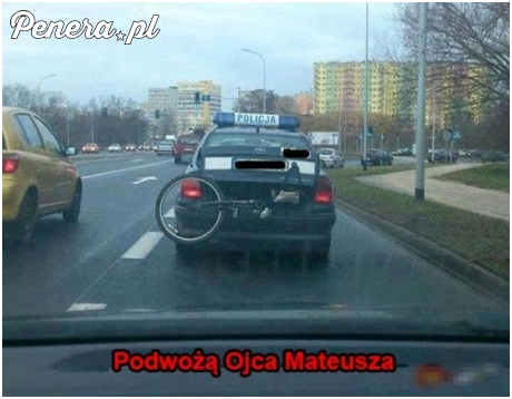 Podwożą ojca Mateusza :D