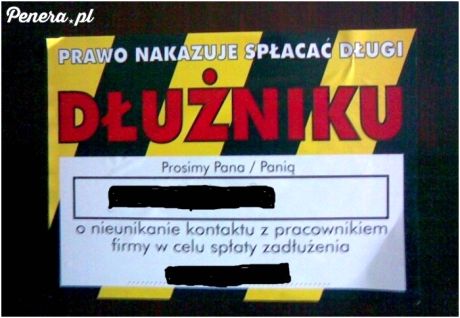 Skuteczny sposób na dłużnika