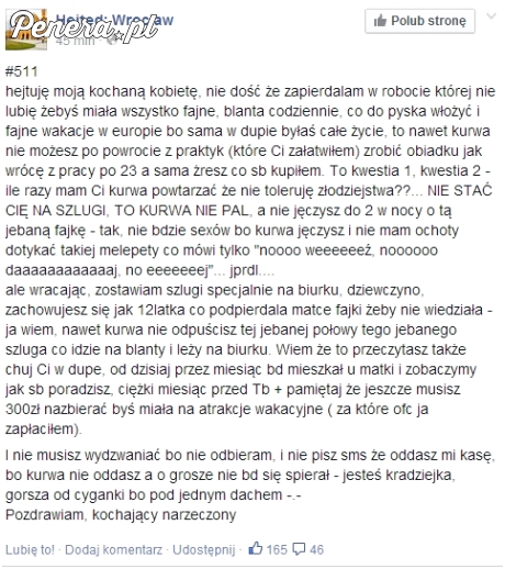 Widać ma już jej serdecznie dosyć